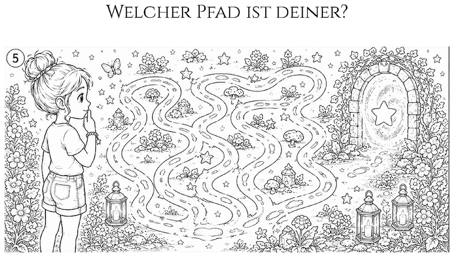 Bonusmotiv 05: Welcher Pfad ist deiner?